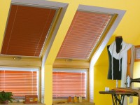 Шторы плиссе на наклонные окна (угол наклона до 60°)