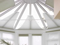 Шторы плиссе с ручкой управления на потолочные окна (до 90°)