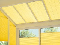 Шторы плиссе с ручкой управления на потолочные окна (до 90°)