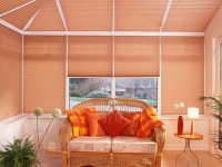 Шторы плиссе с ручкой управления на потолочные окна (до 90°)