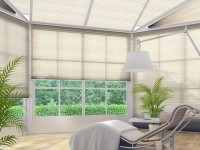 Шторы плиссе с ручкой управления на потолочные окна (до 90°)