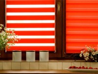 Рулонные шторы Зебра для пластиковых окон