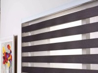 Рулонные шторы Зебра для пластиковых окон